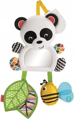 FISHER-PRICE FGH91 Κρεμαστό παιχνίδι με κουδουνίστρα για καρότσι, καθισματάκι 37 cm PANDA
