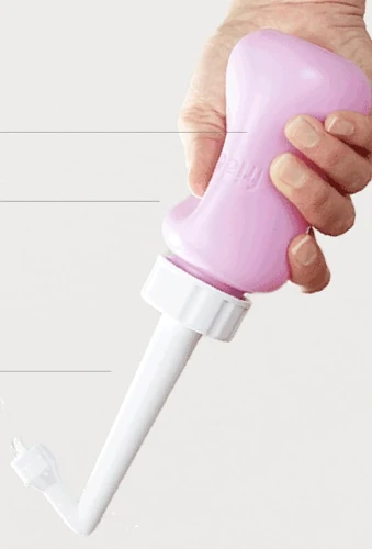 FRIDA Mom μπουκάλι για περιποίηση μετά τον τοκετό Peri 295 ml + θήκη