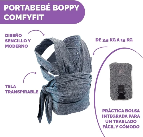 CHICCO Boppy ComfyFit εργονομικό μάρσιπο 0+