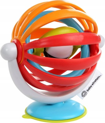 BABY EINSTEIN Sticky Spinner παιχνίδι με κουδουνίστρα και βεντούζα 3 μηνών+