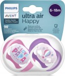 PHILIPS AVENT Ultra Air πιπίλες x 2 6-18 μηνών