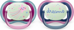 PHILIPS AVENT Ultra Air Night πιπίλες x 2 6-18 μηνών ΛΑΜΠΟΥΝ ΣΤΟ ΣΚΟΤΑΔΙ