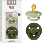 BIBS COLOUR πιπίλες ηρεμίας 2τεμ καουτσούκ 0-6 μηνών ΣΥΜΜΕΤΡΙΚΕΣ