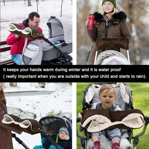 Αδιάβροχη θήκη για καρότσια με fleece