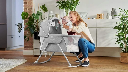 KINDERKRAFT LOVI 3 σε 1 λίκνο κούνια ρηλάξ