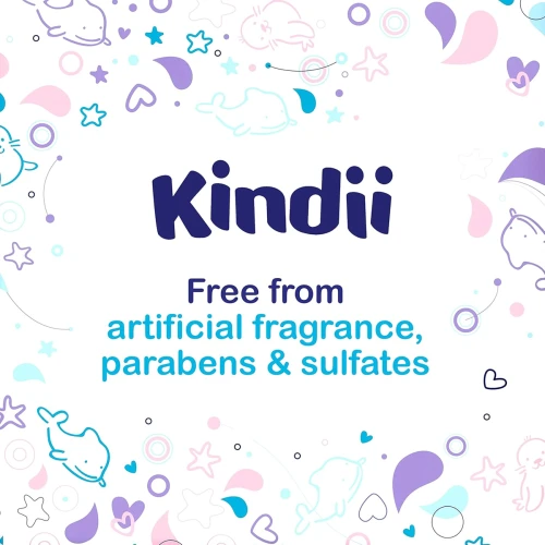 KINDII Pure Water 99 μωρομάντηλα με νερό x60