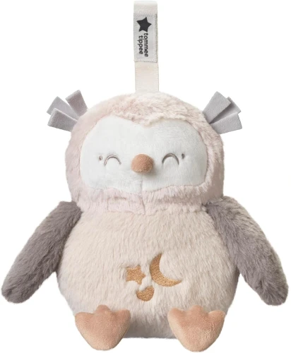 TOMMEE TIPPEE Κουκουβάγια Ollie Deluxe Λούτρινο φωτάκι ήχοι