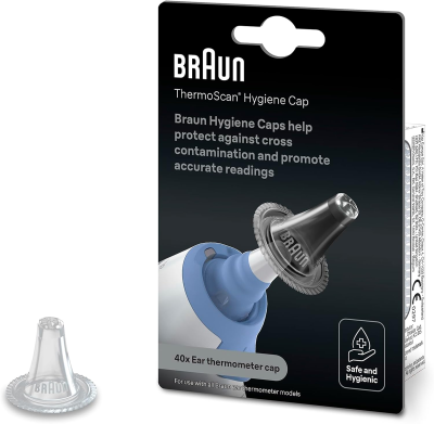 BRAUN LF40 προστατευτικά καλύμματα για το θερμόμετρο αυτιού Thermoscan 40 τεμάχια