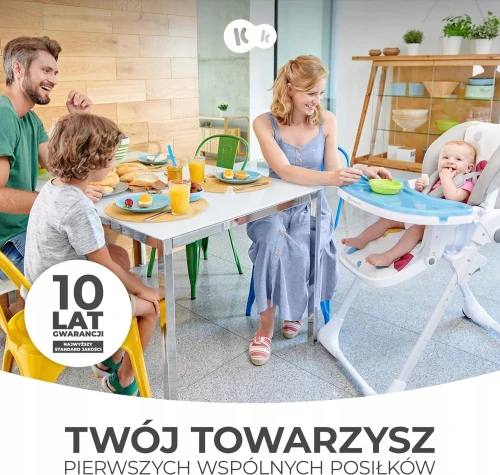 KINDERKRAFT YUMMY καρεκλάκι φαγητού με δίσκο
