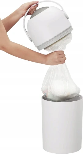 CHICCO κάδος για 25 χρησιμοποιημένες πάνες - απλές σακούλες απορριμμάτων