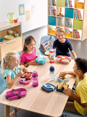 LUNCHBOX δοχείο φαγητού με δύο διαμερίσματα 1,4l
