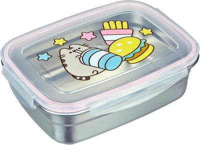 PUSHEEN κουτί φαγητού lunchbox ανοξείδωτο ατσάλι 0,55l