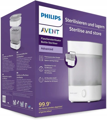 PHILIPS AVENT ηλεκτρικός αποστειρωτής ατμού