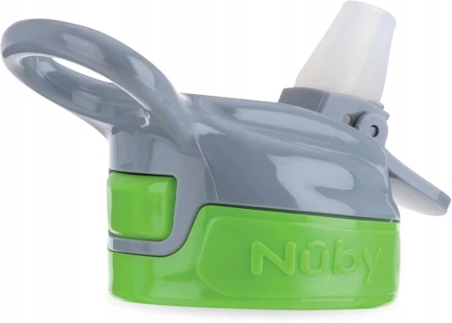 NUBY Flip-it Cup ποτήρι tritan μη στάξιμο με καλαμάκι και στόμιο 3 μηνών+ 360 ml