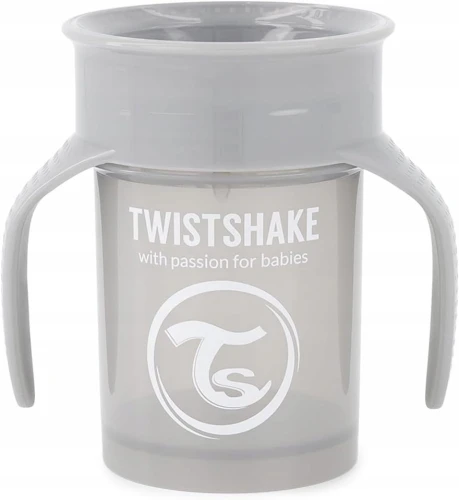 TWISTSHAKE ποτήρι χωρίς διαρροή 360 μοιρών 230 ml 6 μηνών+