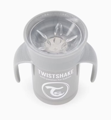 TWISTSHAKE ποτήρι χωρίς διαρροή 360 μοιρών 230 ml 6 μηνών+