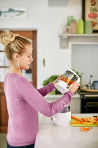 PHILIPS AVENT SCF883/01 4 σε 1 ατμομάγειρας μίξερ 1000ml