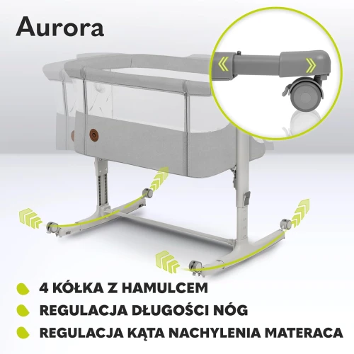 LIONELO AURORA 3 σε 1 ρυθμιζόμενο προσθετό κρεβατάκι