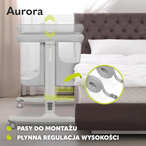 LIONELO AURORA 3 σε 1 ρυθμιζόμενο προσθετό κρεβατάκι