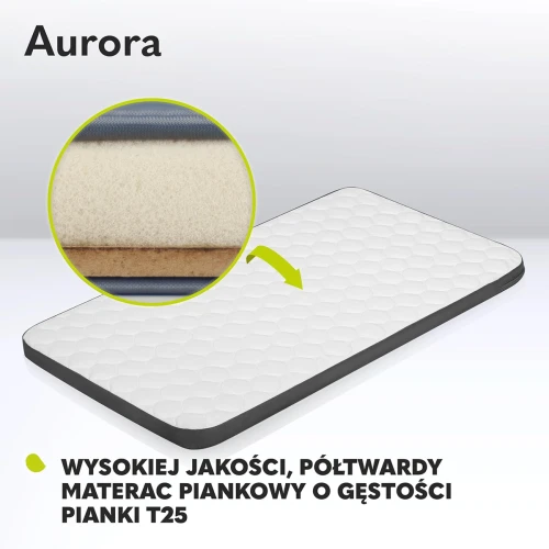 LIONELO AURORA 3 σε 1 ρυθμιζόμενο προσθετό κρεβατάκι