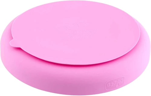 CHICCO Easy Menu πιάτο τριών διαμερισμάτων σιλικόνης με βεντούζα 12 μηνών+