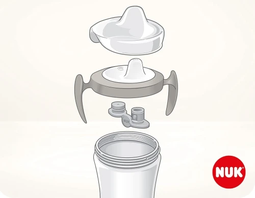 Κούπα εκπαίδευσης NUK Trainer Cup ΑΝΤΙΔΙΑΡΡΟΗ χταπόδι 6 μηνών+ 230 ml