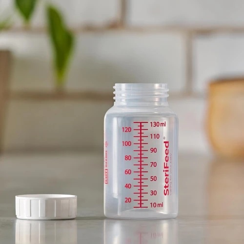 STERIFEED δοχείο για γάλα μπιμπερό 130 ml 1 τεμάχιο