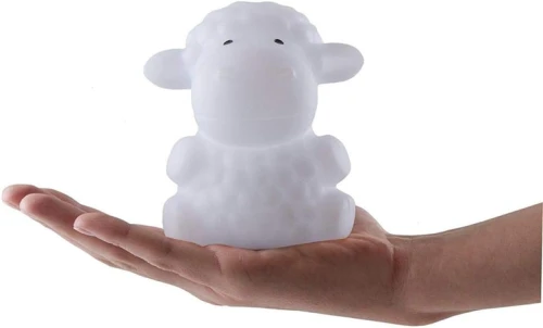 MINILAND Night Sheep νυχτερινό φωτιστικό LED 5 χρώματα 12,5 cm