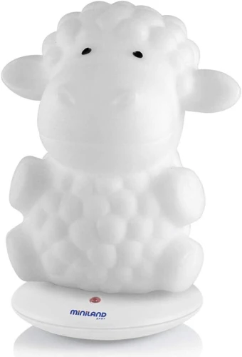 MINILAND Night Sheep νυχτερινό φωτιστικό LED 5 χρώματα 12,5 cm