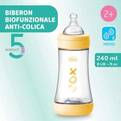 CHICCO μπιμπερό Perfect5 2m+ 240ml