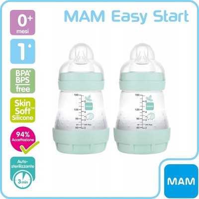 MAM Easy Start αντικολική μπιμπερό 160ml 0+