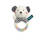 SENSILLO Κουδουνίστρα Βρεφική BLACK&WHITE