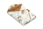 SENSILLO κουβέρτα αγκαλιάς με αυτιά VELVET XL 115x115cm