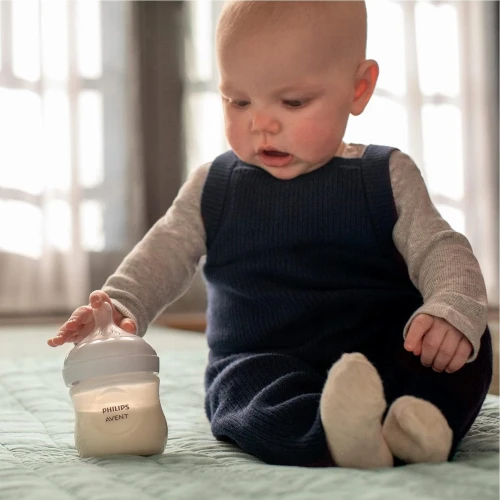 PHILIPS AVENT Natural Response σετ 4 μπιμπερό θηλή βούρτσα