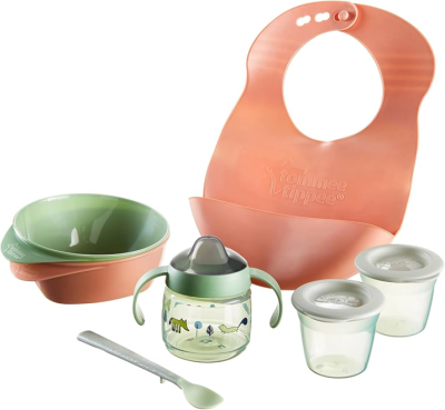 Σετ πιάτων και αξεσουάρ 8 τεμαχίων TOMMEE TIPPEE