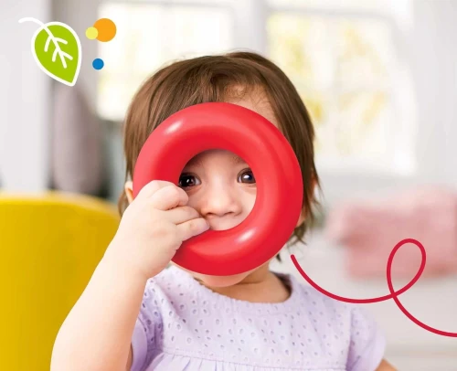 FISHER-PRICE Rock-a-Stack Πύργος Στοίβαξης με 5 Δαχτυλίδια 21 εκ