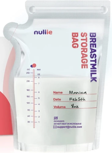 NULIIE σακουλάκια αποθήκευσης μητρικού γάλακτος 50 τεμάχια