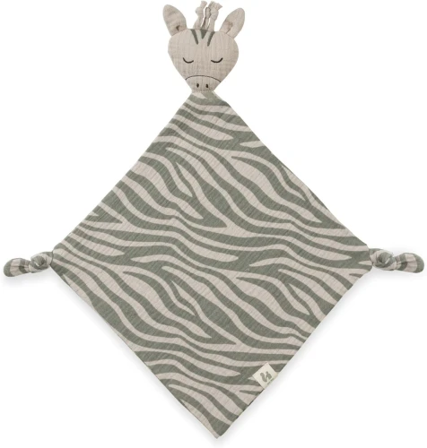 HAUCK Cuddle N Play Μουσελίνα Κουβερτάκι Άνεσης 25 x 25 cm ZEBRA SAGE