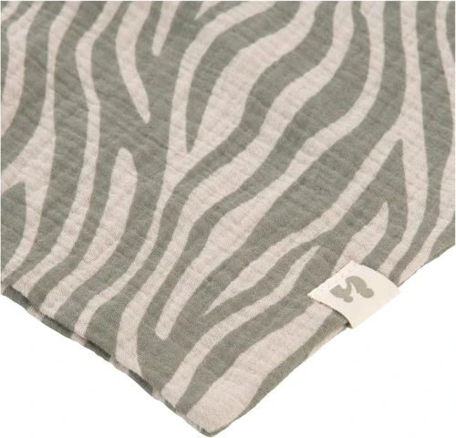 HAUCK Cuddle N Play Μουσελίνα Κουβερτάκι Άνεσης 25 x 25 cm ZEBRA SAGE