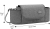 PHILORN Τσάντα καροτσιού και τσάντα ώμου 38 x 16 cm + αλλαξιέρα