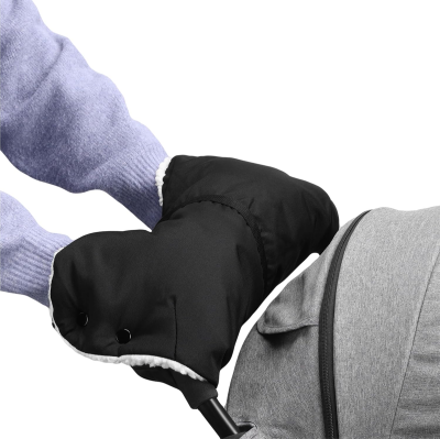 NAVARIS Θερμαντήρας χεριών για καροτσάκι με fleece, αδιάβροχος