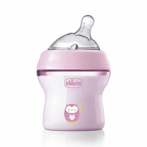 CHICCO NaturalFeeling Μπιμπερό 150 ml 0+ αργή ροή
