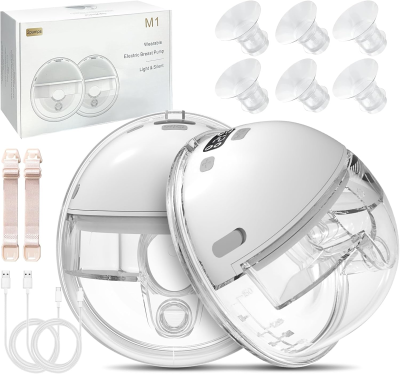 YADOBIG hands free διπλό θήλαστρο 4 λειτουργίες BPA free
