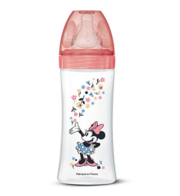 DODIE μπιμπερό 330 ml θηλή 3 γρήγορη ροή 6 m+ DISNEY MINNIE