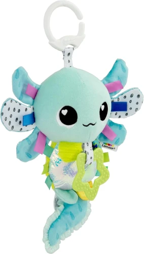 LAMAZE κρεμαστό για καρότσι και κρεβάτι Alice Axolotl 30cm 0-6 μηνών