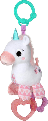 LAMAZE κρεμαστό για καρότσι κούνια Μονόκερος 30cm 0-6 μηνών