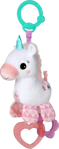LAMAZE κρεμαστό για καρότσι κούνια Μονόκερος 30cm 0-6 μηνών
