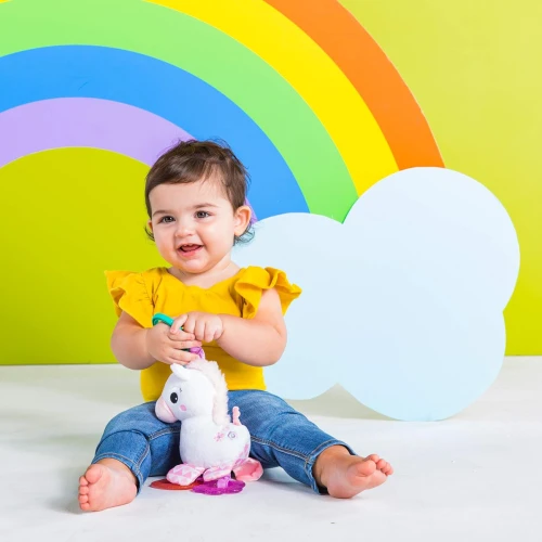LAMAZE κρεμαστό για καρότσι κούνια Μονόκερος 30cm 0-6 μηνών