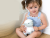 LITTLE BIG FRIENDS Αρνάκι Simon λούτρινο με μουσικό κουτί "Ο Χορός της Ζαχαρένιας Νεράιδας"