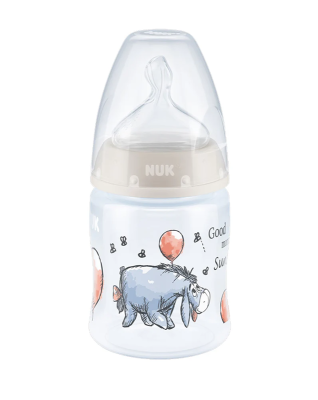NUK First Choice+ ΜΠΟΥΚΑΛΙ 150 ml 0-6 m δείκτης θερμοκρασίας ΓΑΪΔΟΥΡΑΚΙ